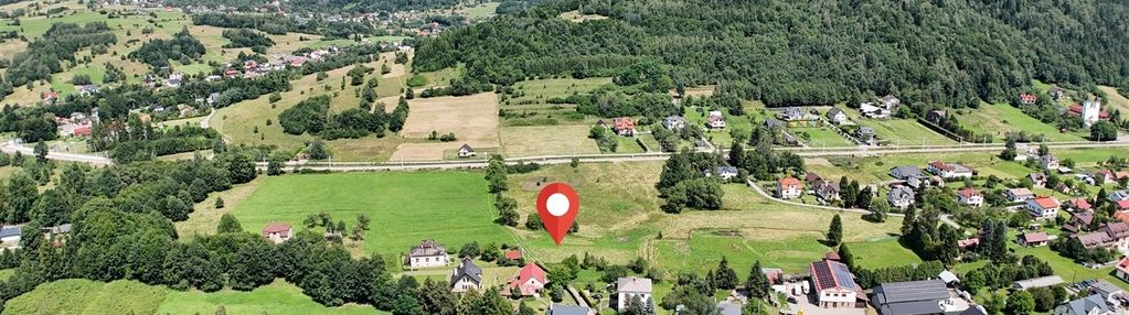 Płaska działka do zabudowy jednorodzinnej