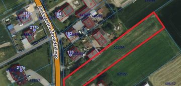 Działka budowlana przy ul. zawadzkiego