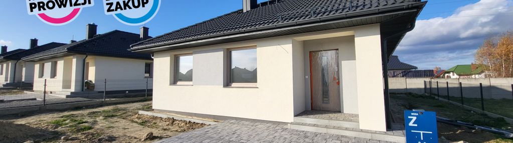 Dom parterowy wolnostojący ul. purpurowa, różyny