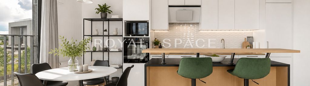 Słoneczny apartament z tarasem | wilanów