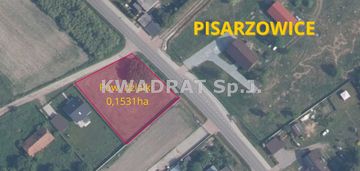Działka budowlana o pow. 0,1531ha - pisarzowice