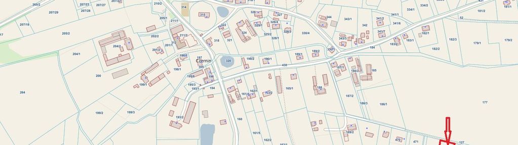 Działka budowlana czernin gm. dygowo