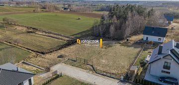 Działka 1871 m² z wz | łebno | media na działce