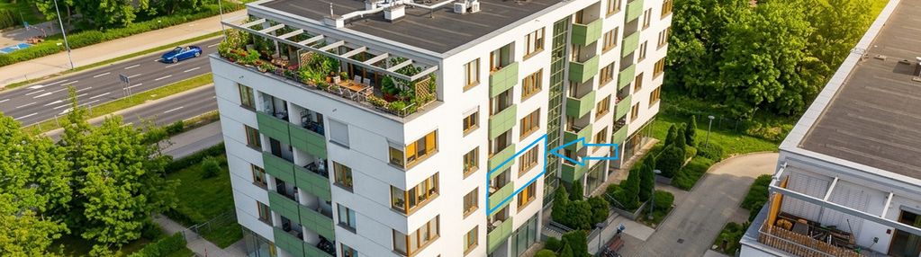 Grzegórzki|2 pokoje z balkonem, garażem i komórką