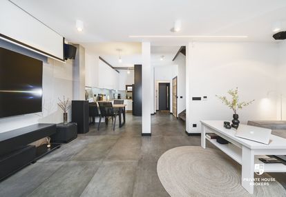 Stylowe mieszkanie 117m2 w zabudowie szeregowej