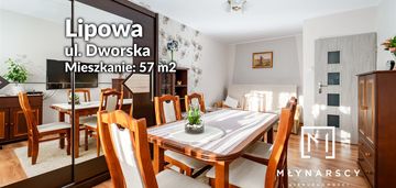 Mieszkanie z ogrodem i garażem w lipowej