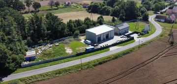 Nowoczesny dom 201m2 plus hala magazynowa 244m2