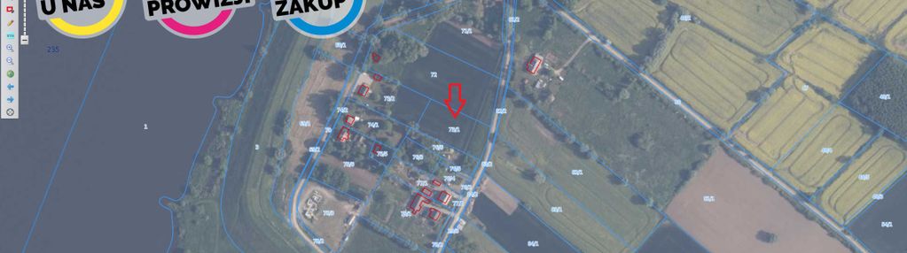 Działka 3 000 m² w groblicy, gmina ostaszewo