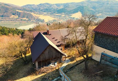 Panoramiczna działka w międzybrodziu żywieckim