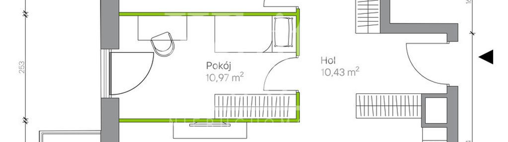 3 pokoje - wrzeszcz - do własnej aranżacji