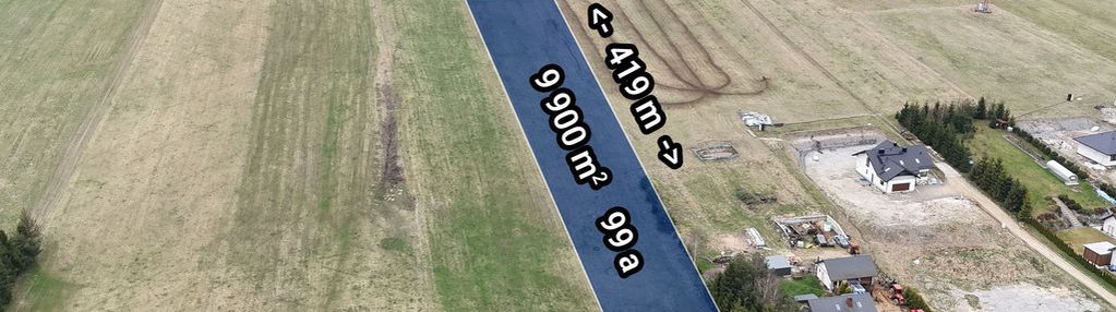 Działka 99a, rol-bud, smerekowiec, uście gorlickie