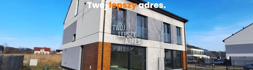 Bliźniak 191m2|garaż|poddasze użytkowe|ogród