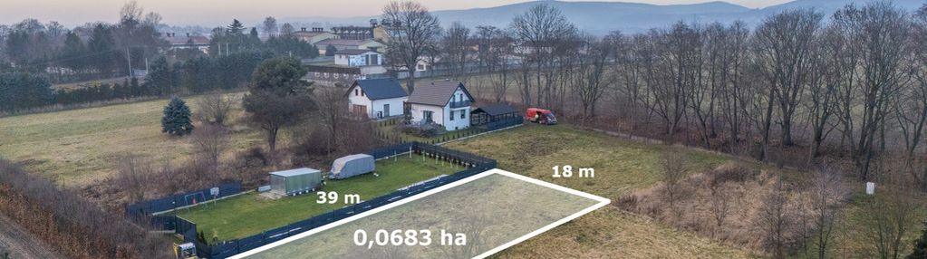 Działka budowlana z szybkim dostępem do krakowa