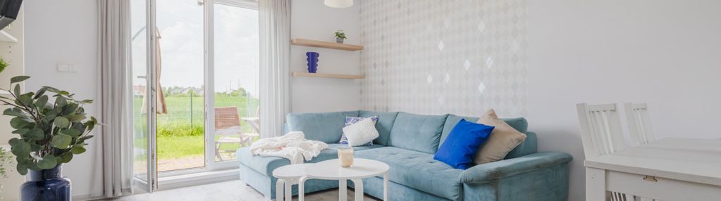 Gotowy do zamieszkania segment z ogródkiem 65 m²