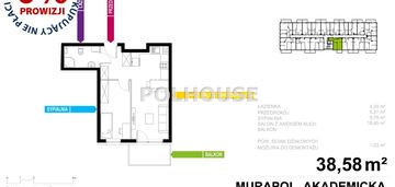 Fordon - 2 pokoje - 38,58m2