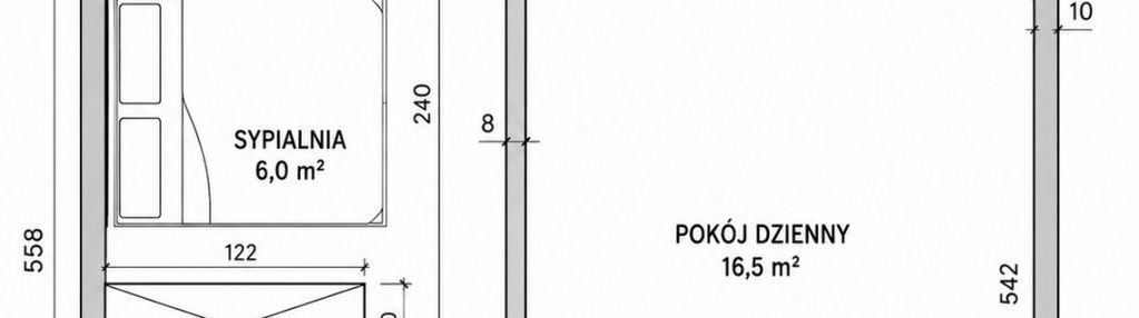 Bez prowizji | 2 pokoje | miejsce parkingowe