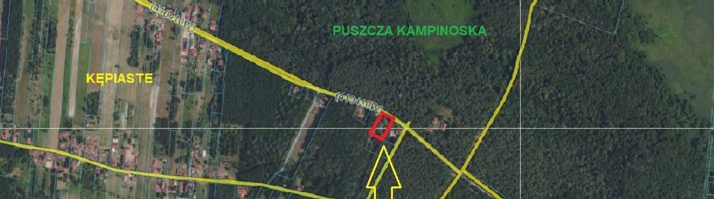 Leśna działka budowlana