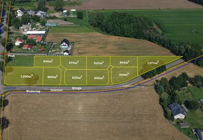 Miejscowy plan zagospod. , media, dojazd asfaltem