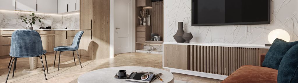 Przestronny 4 pokojowy apartament z ogrodem.