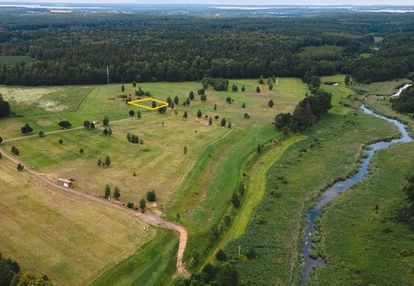 Działka na mazurach z mediami.