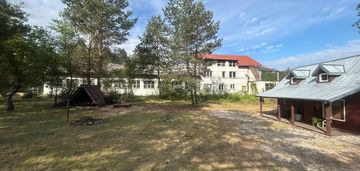 Działka z budynkiem mieszkalno-usługowym w rudzie
