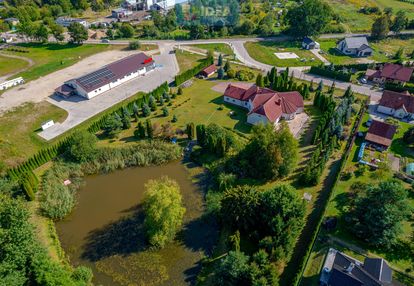 Dom parterowy z dużą działką i stawem