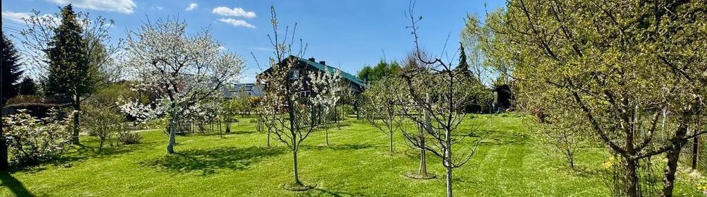 Działka budowlana z ogrodem 800 m²