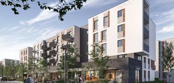 Nowoczesne osiedle, trzypokojowe mieszkanie