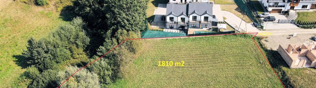 Nowy sącz myśliwska działka 1810 m2