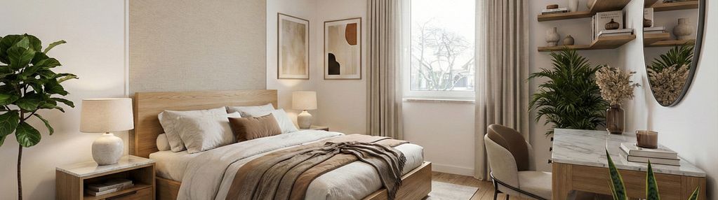 Nowe 3 pokojowe mieszkanie z ogródkiem