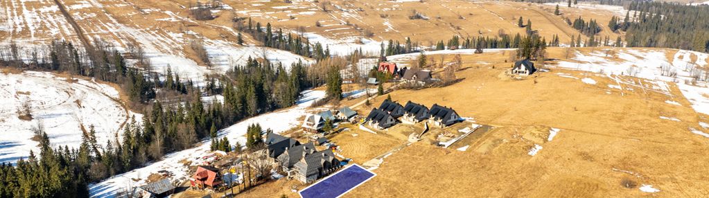Działka budowlana zakopane widok, spokojna okolica