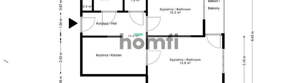 2 pokoje na przedmieściu oławskim | osobny garaż