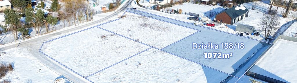 Działka 1072 m² mpzp kajetany, gm. nadarzyn
