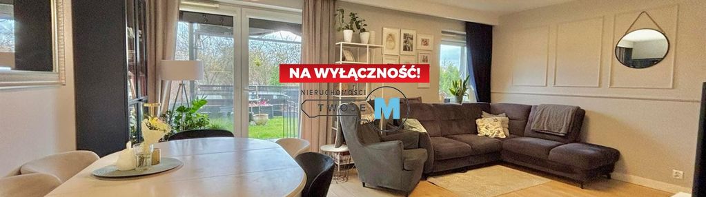 4 pokoje w wysokim standardzie z ogródkiem
