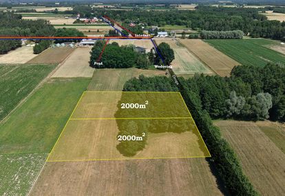 Działka 2000 m2 z mpzp w ślepowronach