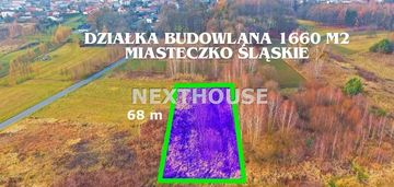 Działka budowlana 1660 m2 z wz