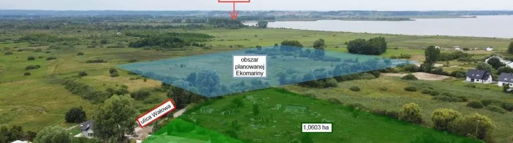 Działki inwestycyjne 1,3ha obok Ekomariny w Rewie