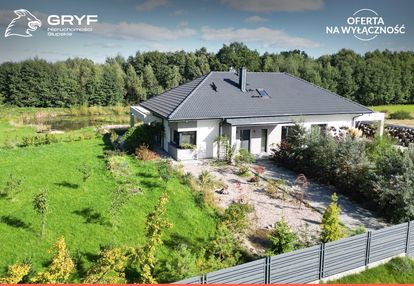 Dom 144m2|działka 5400m2|zarybiony staw