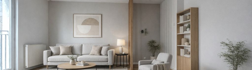 Centrum, 2 pokoje, 45,4 m², gotowe do wejścia