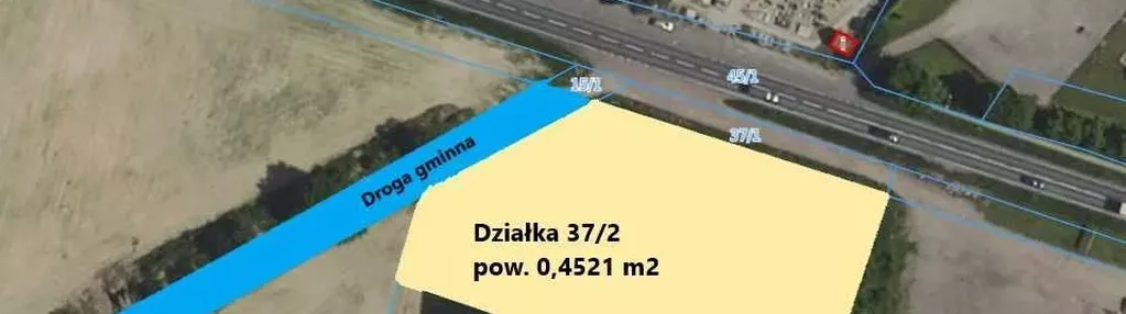 Działka na sprzedaż 4521m2