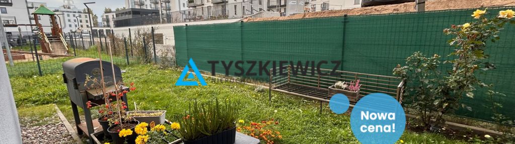 Mieszkanie z ogródkiem.