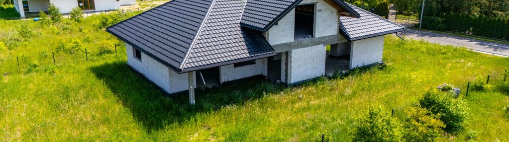 Nowoczesny dom, otwarta przestrzeń do aranżacji