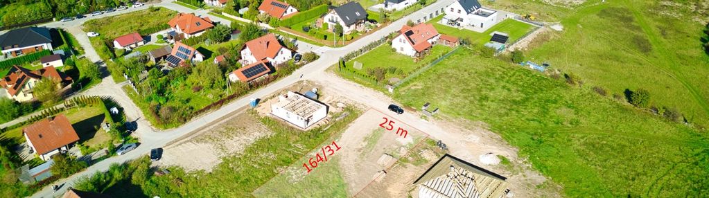 Działka w nikielkowie przy nowej drodze