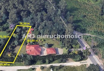 Działka w otulinie lasu