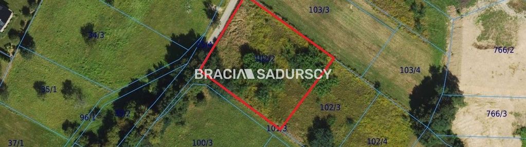 Działka 2200 m², balice, zabudowa jednorodzinna