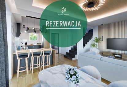 Skrajny dom z dwoma miejscami w garażu i ogrodem