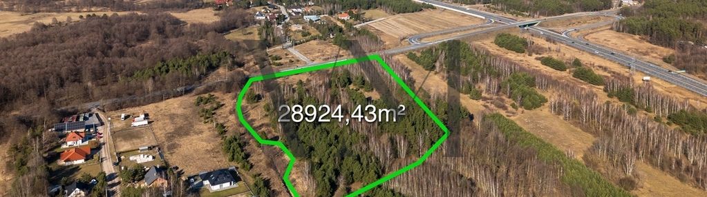 Działka budowlana 28924m2, skuszew, gmina wyszków.