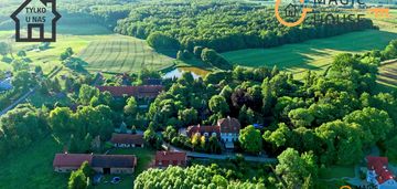 Unikalny pensjonat w zabytkowym dworku - 1,12 ha