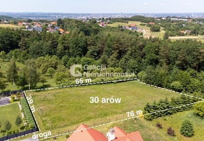 Działka na terenach widokowych przy lesie
