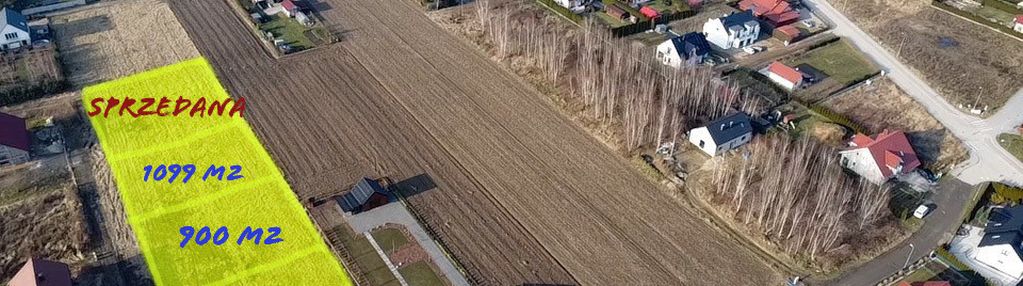 3 działki budowlane 900 m2, 924 m2, 1099 m2